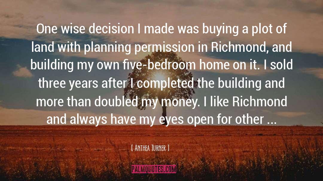 Richmond quotes by Anthea Turner