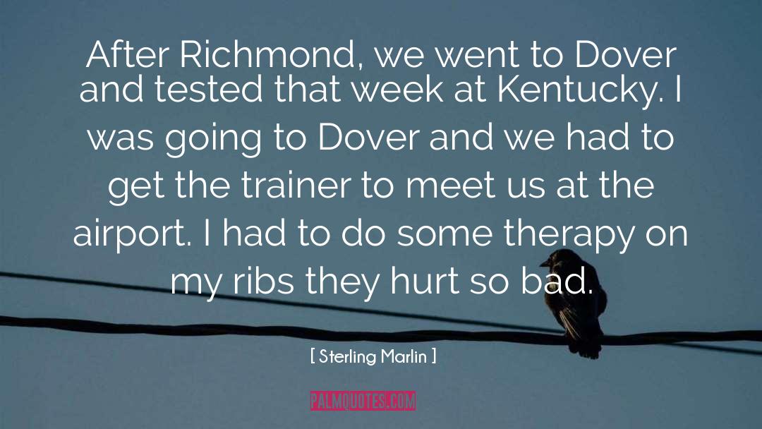 Richmond quotes by Sterling Marlin