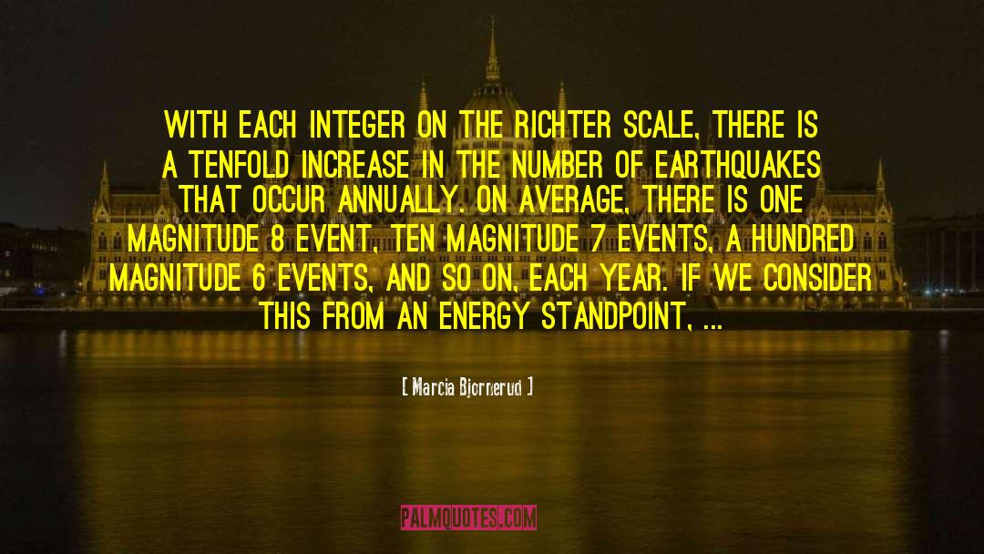 Richter Scale quotes by Marcia Bjornerud