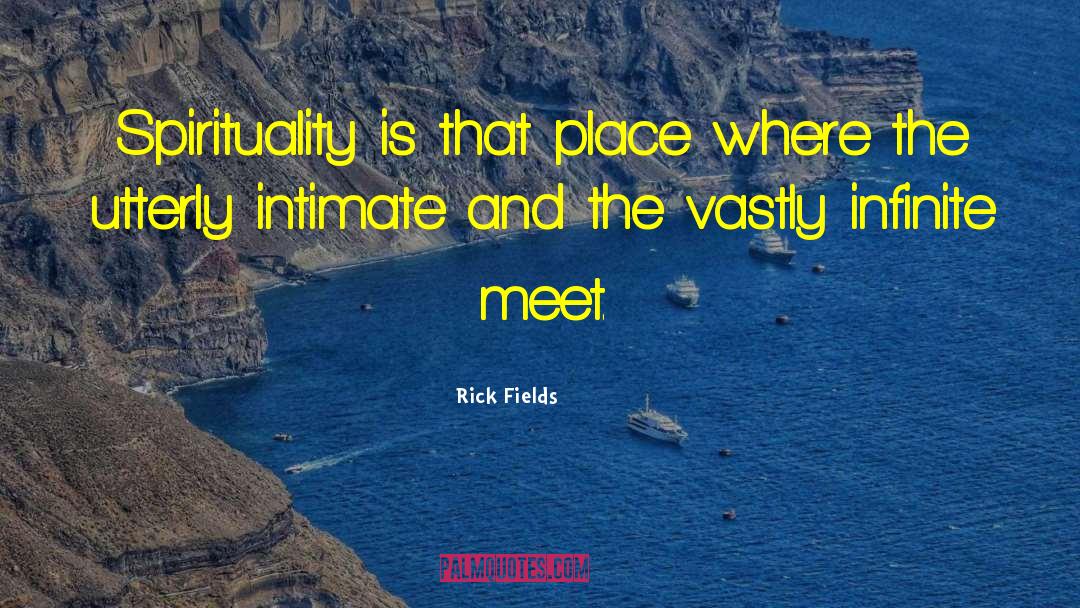 Rick Bradbury quotes by Rick Fields