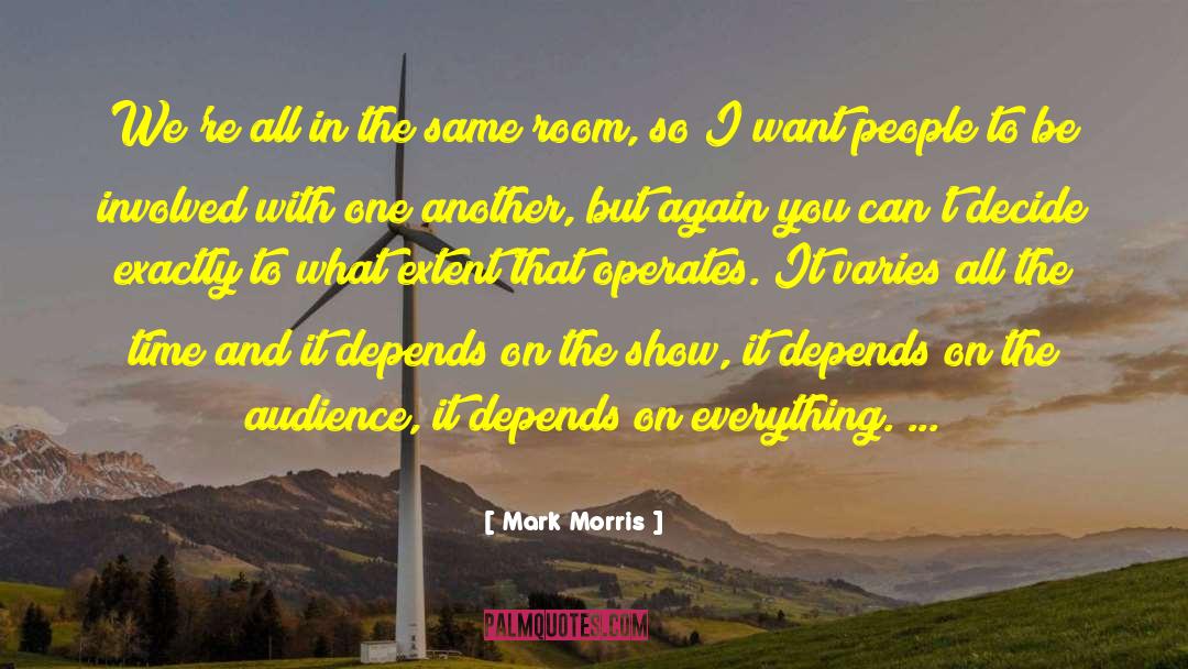 Rick People quotes by Mark Morris