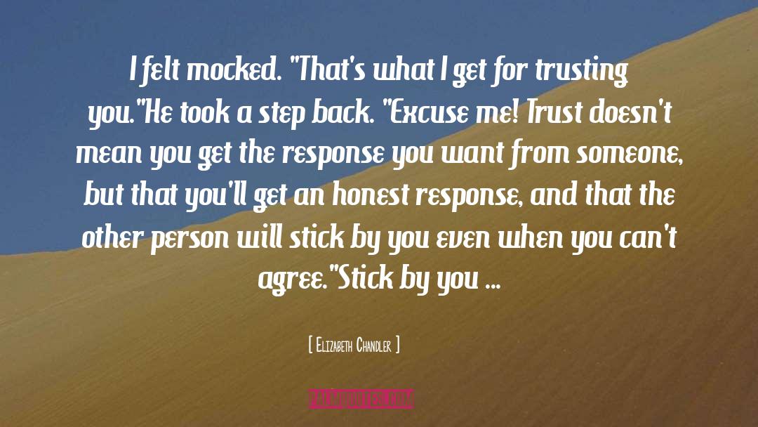 Ricky Sticks quotes by Elizabeth Chandler