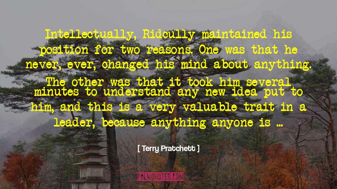 Ridcully quotes by Terry Pratchett