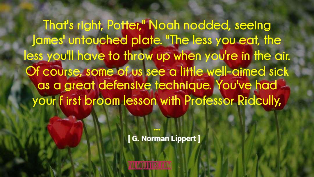 Ridcully quotes by G. Norman Lippert
