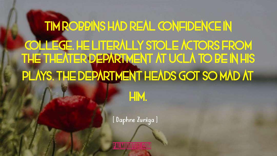 Ridderstrom Ucla quotes by Daphne Zuniga