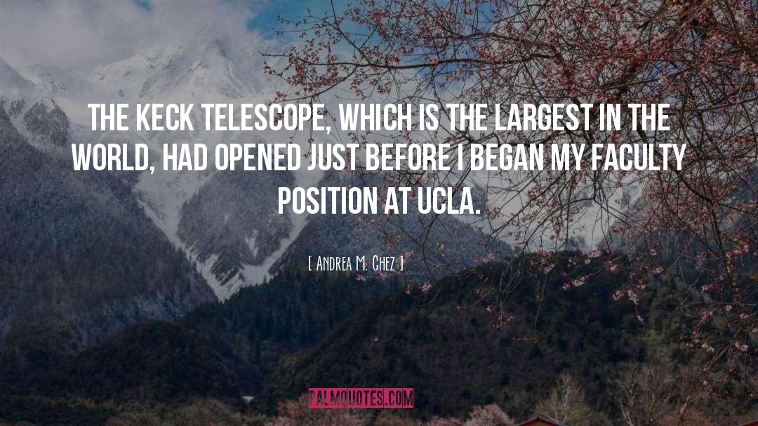 Ridderstrom Ucla quotes by Andrea M. Ghez