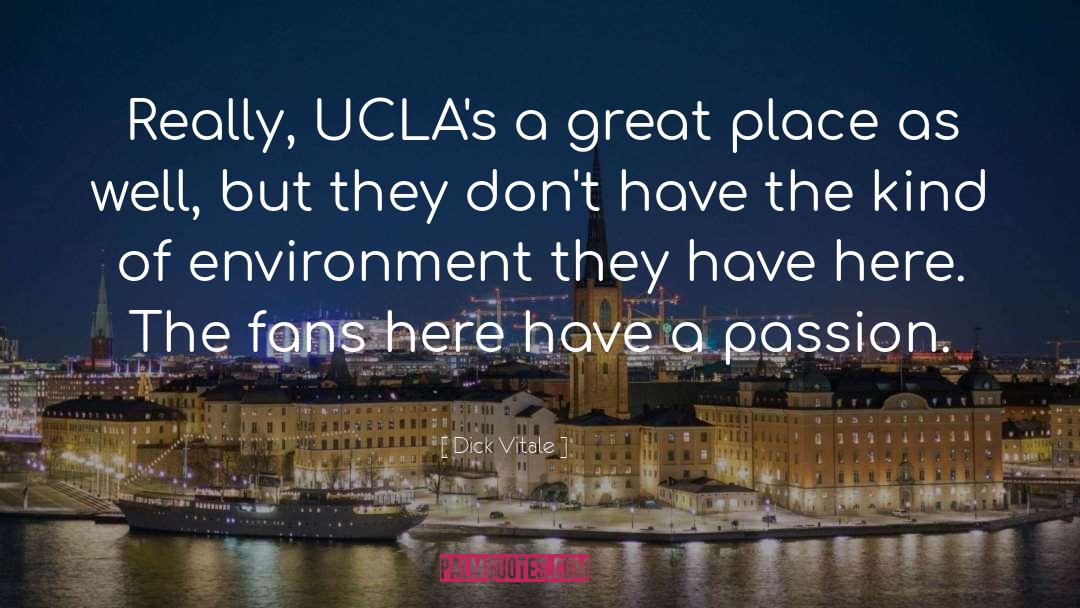 Ridderstrom Ucla quotes by Dick Vitale
