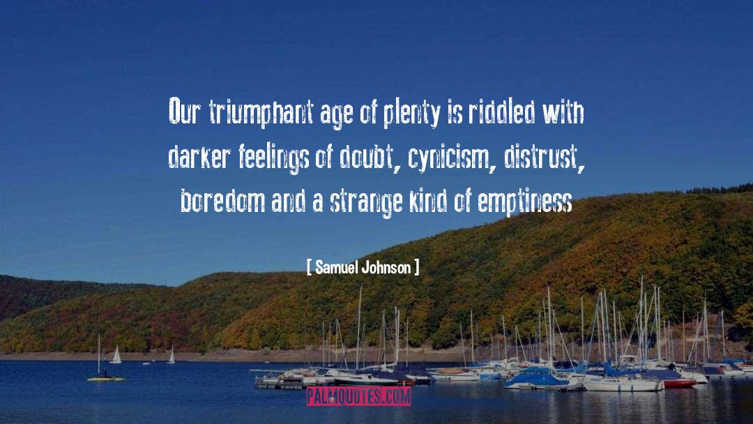 Riddled quotes by Samuel Johnson