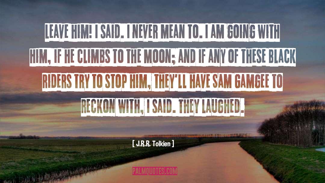 Riders quotes by J.R.R. Tolkien