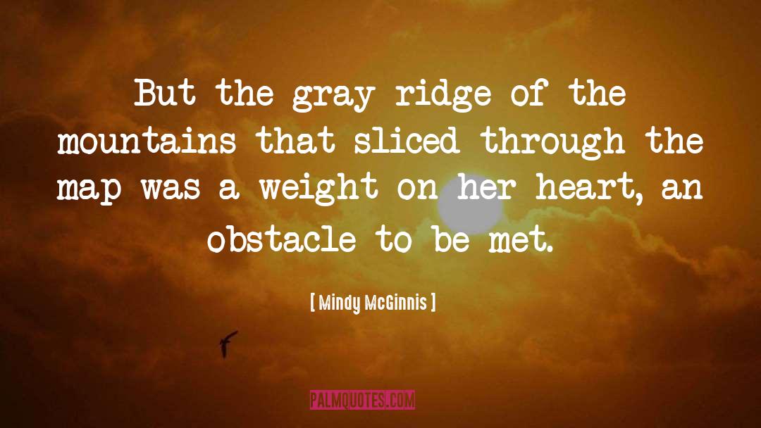 Ridge quotes by Mindy McGinnis
