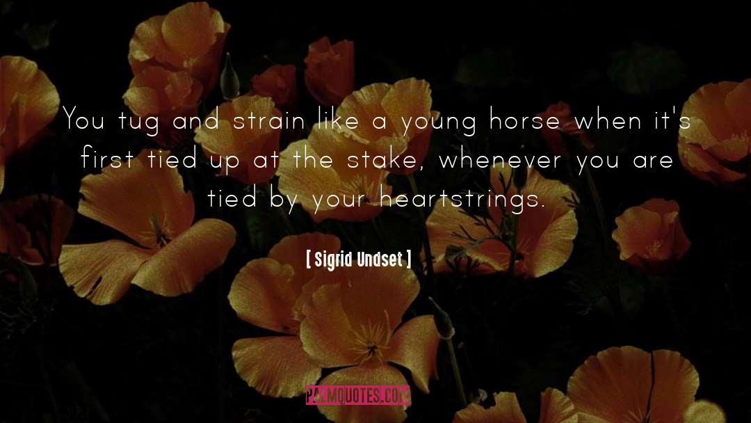 Riding A Horse quotes by Sigrid Undset