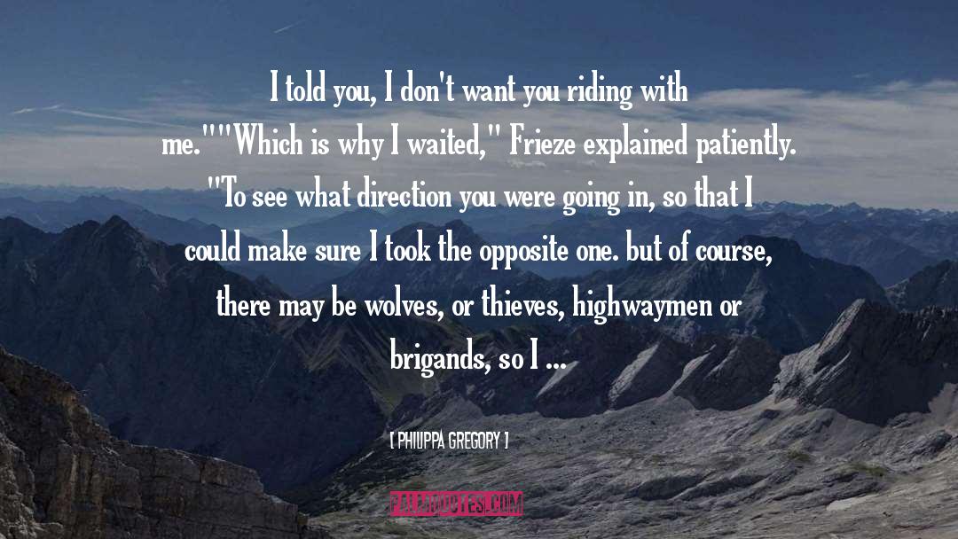 Riding quotes by Philippa Gregory