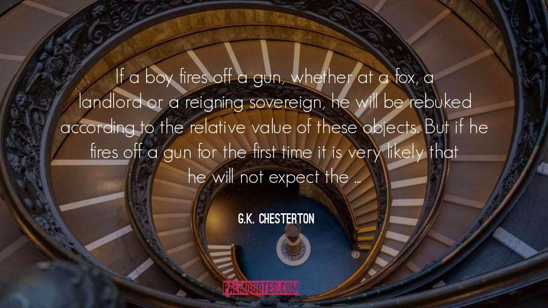 Rifles quotes by G.K. Chesterton