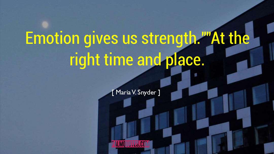 Riggan Snyder quotes by Maria V. Snyder