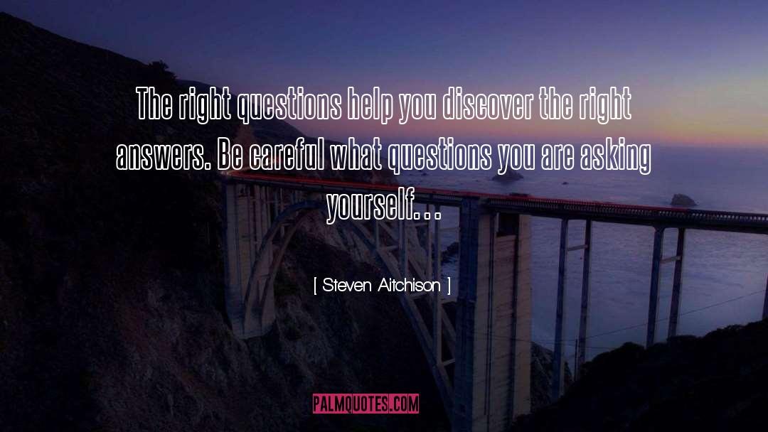 Right Answers quotes by Steven Aitchison