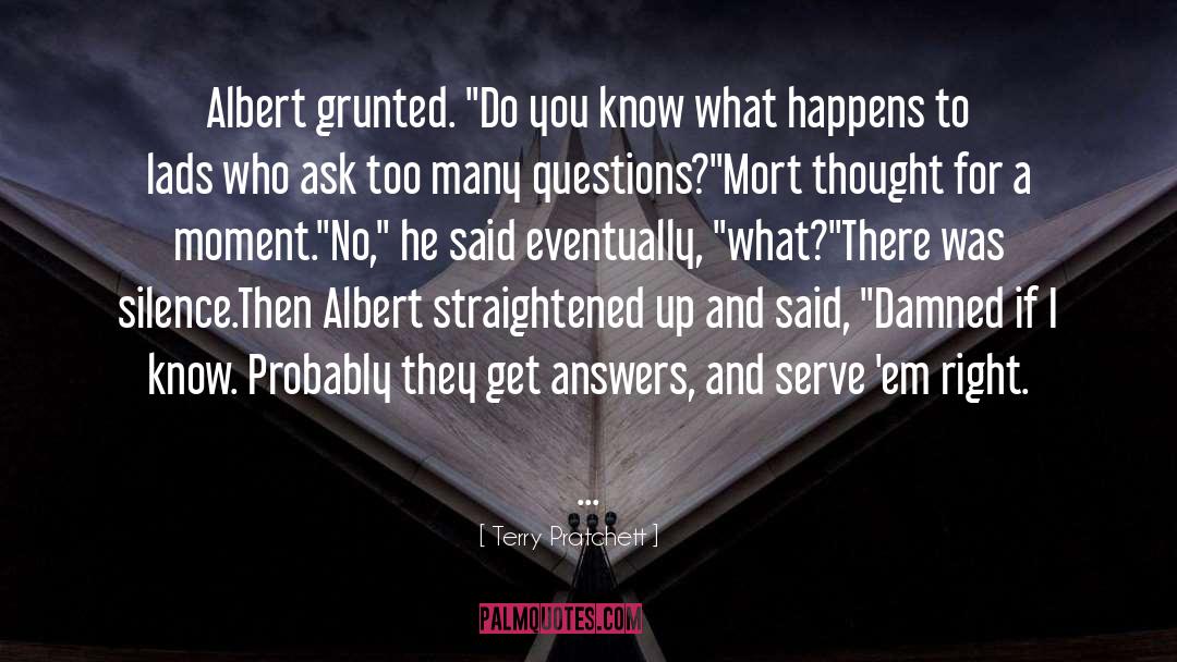 Right Answers quotes by Terry Pratchett