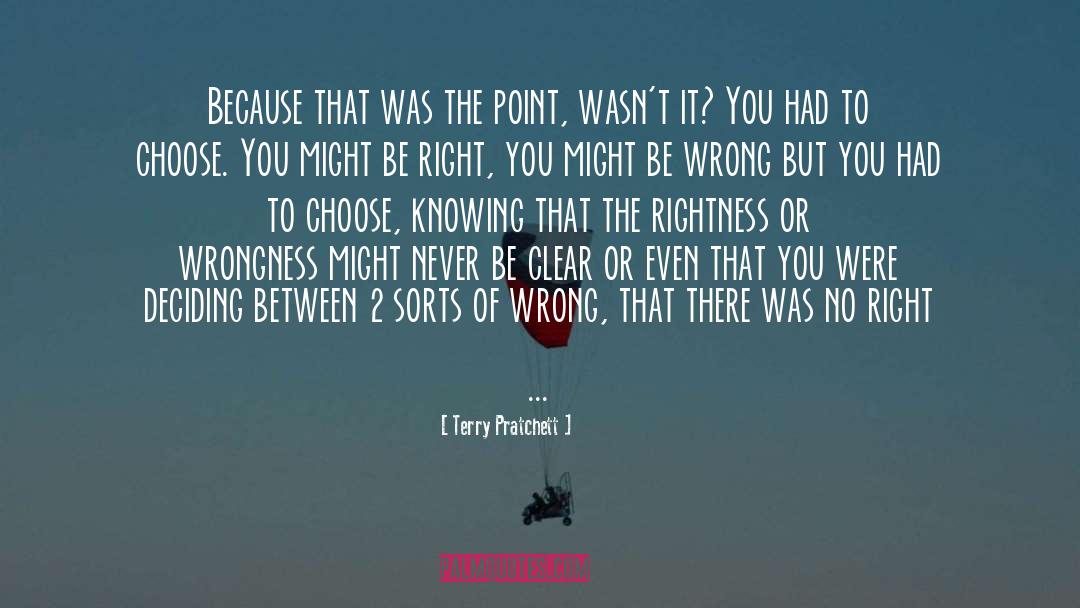 Right Attitude quotes by Terry Pratchett