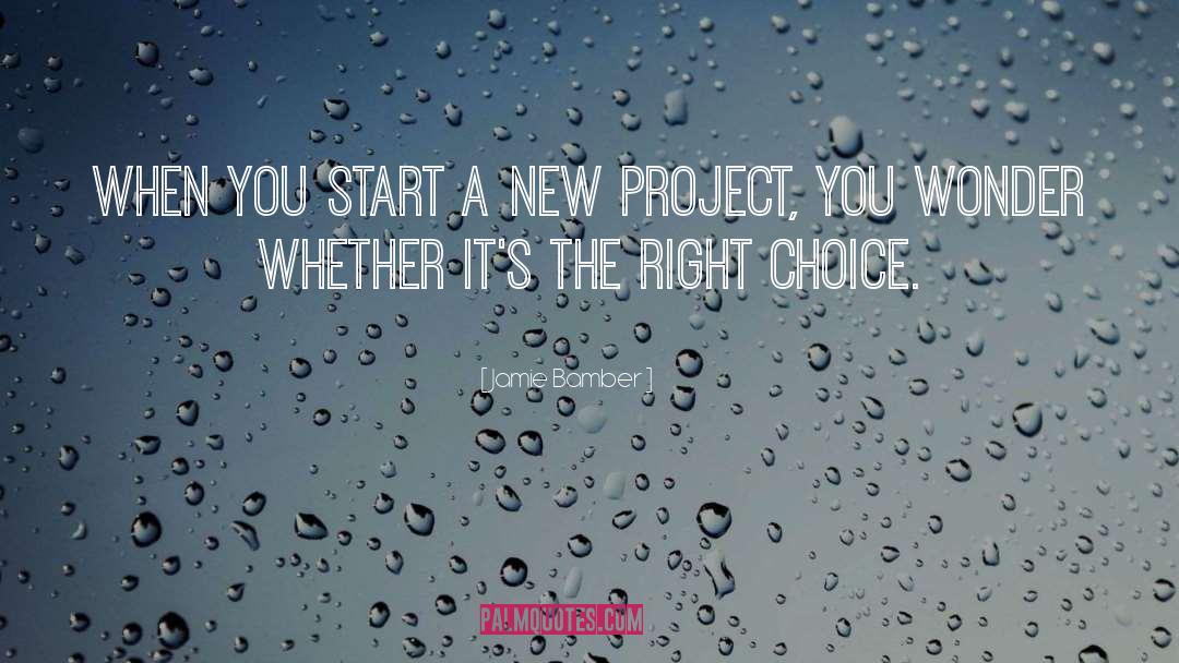 Right Choices quotes by Jamie Bamber