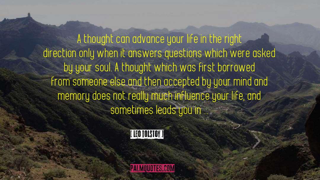 Right Direction quotes by Leo Tolstoy