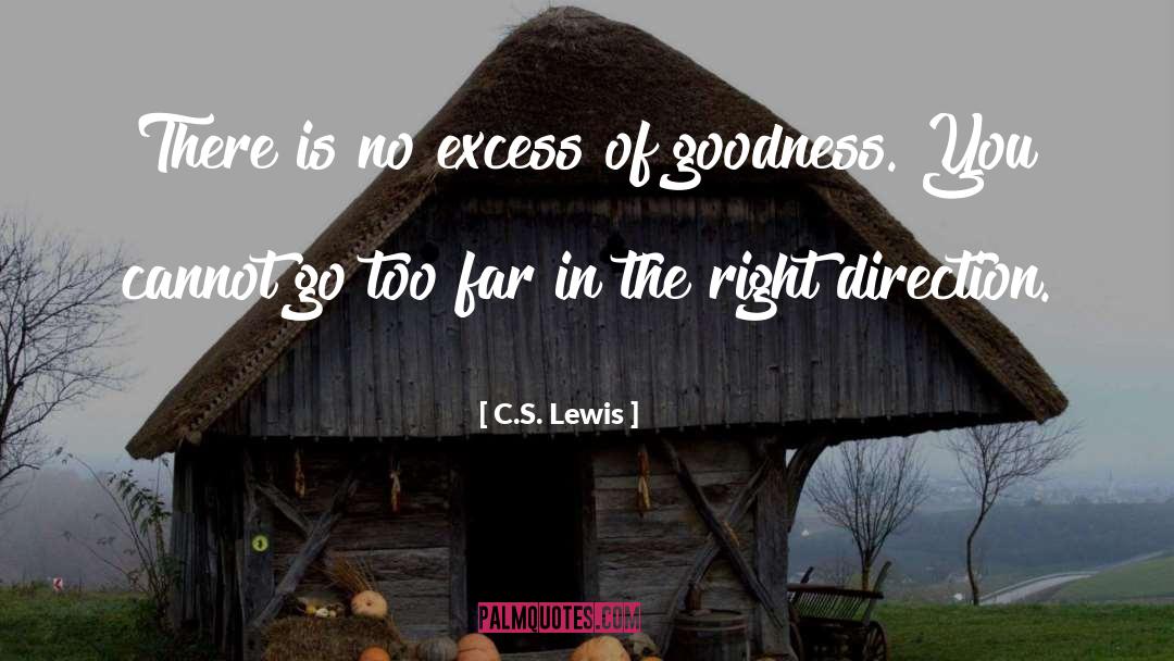 Right Direction quotes by C.S. Lewis