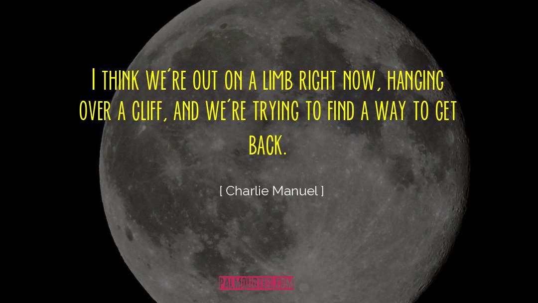 Right Girl quotes by Charlie Manuel