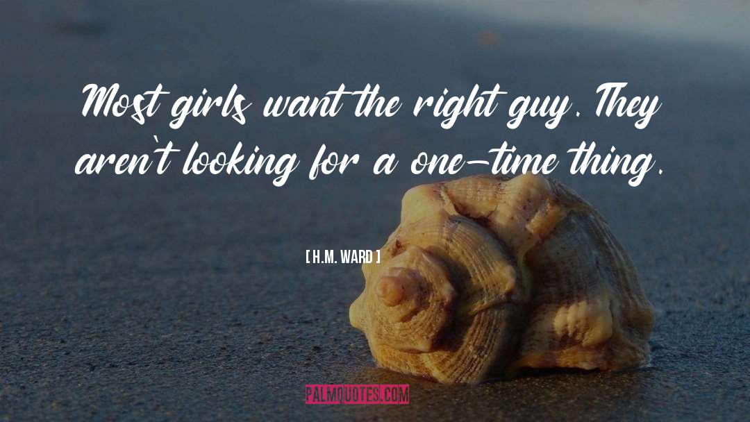Right Guy quotes by H.M. Ward