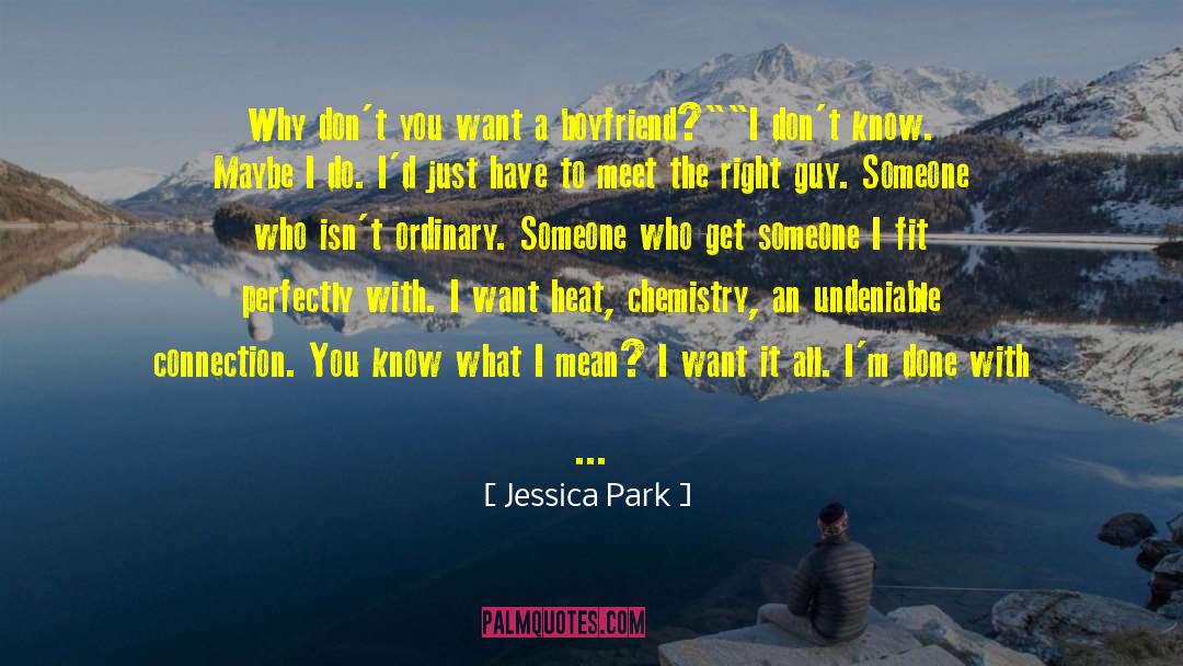 Right Guy quotes by Jessica Park