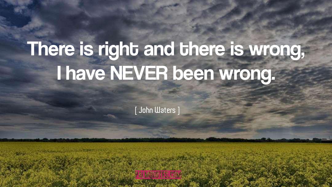 Right Idea quotes by John Waters
