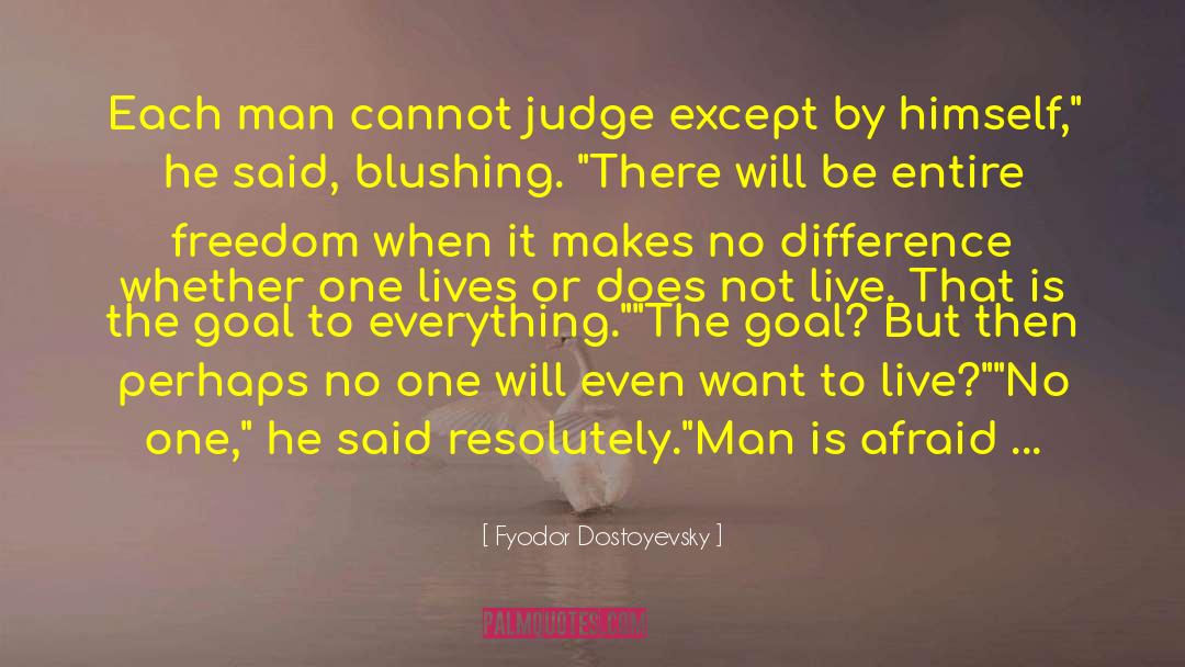 Right Man quotes by Fyodor Dostoyevsky