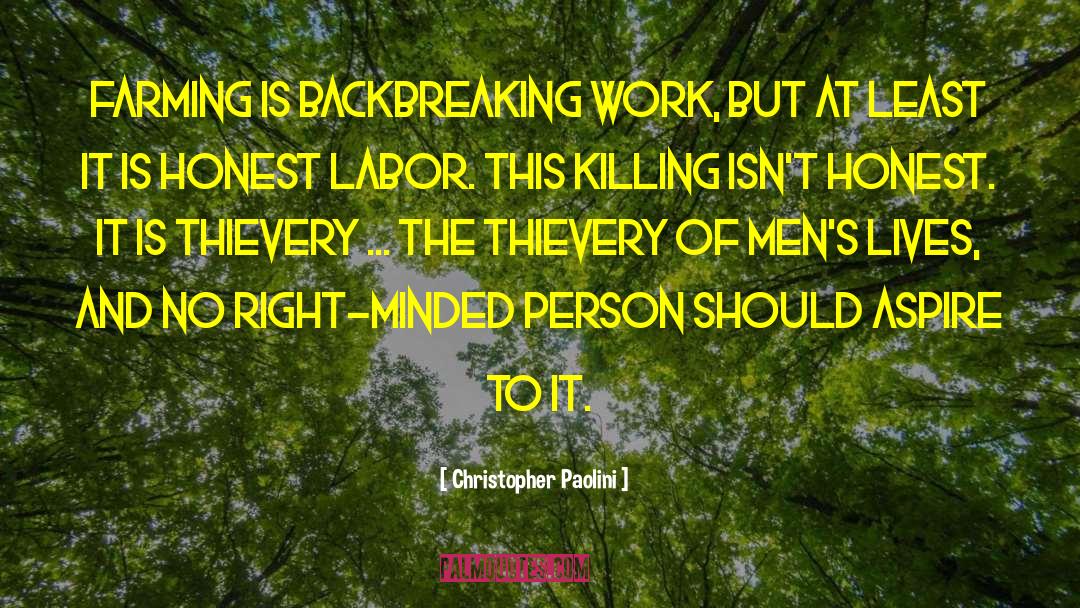 Right Minded quotes by Christopher Paolini