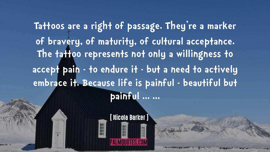Right Of Passage quotes by Nicola Barker