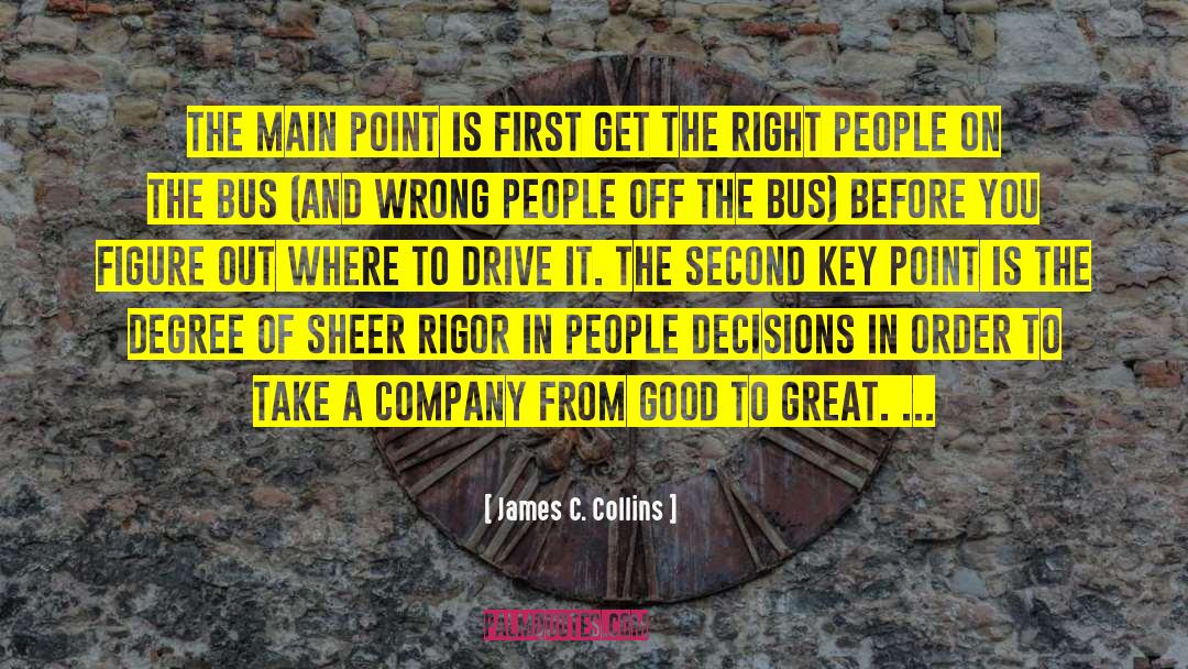 Right People quotes by James C. Collins