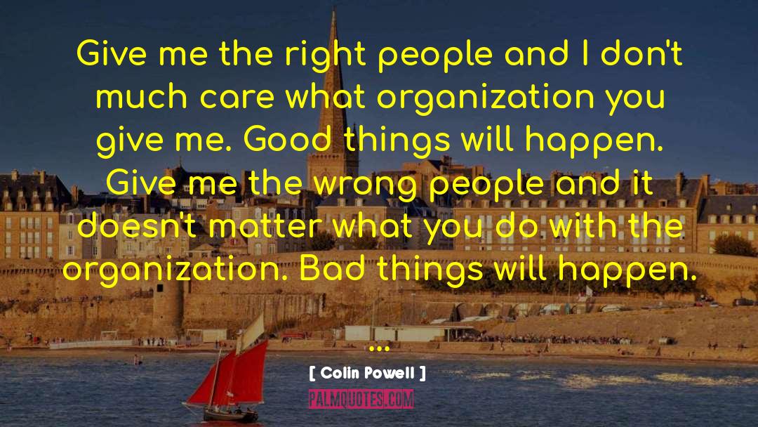 Right People quotes by Colin Powell