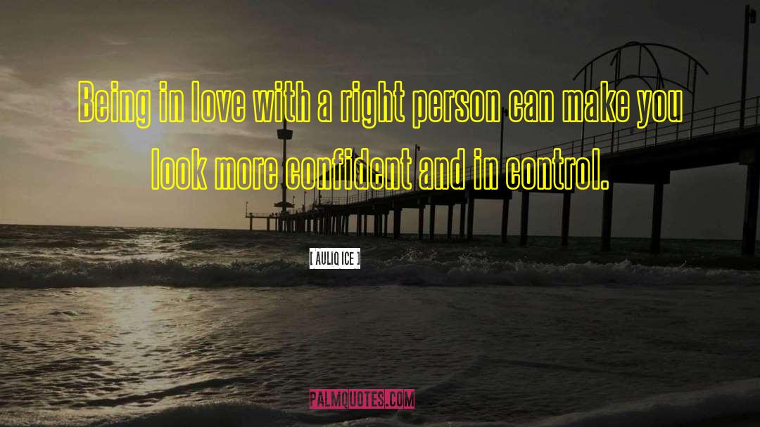 Right Person quotes by Auliq Ice