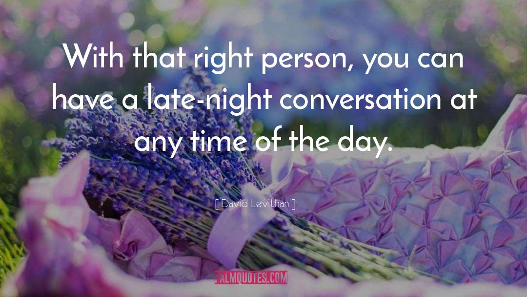 Right Person quotes by David Levithan