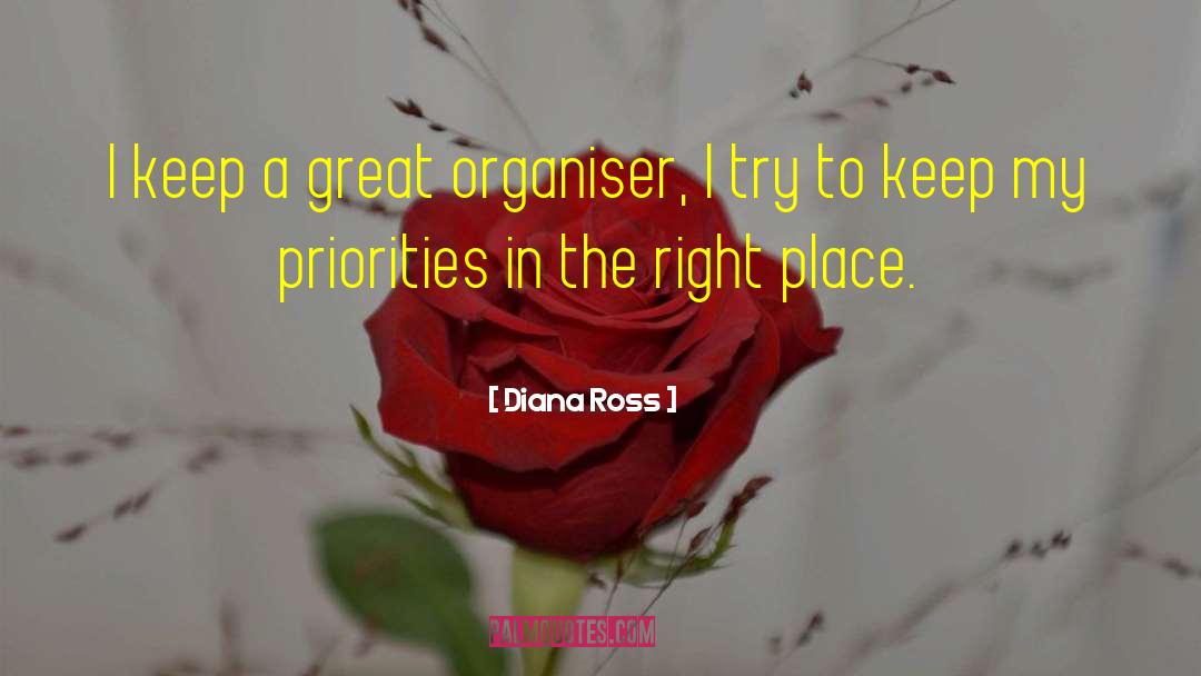 Right Place quotes by Diana Ross