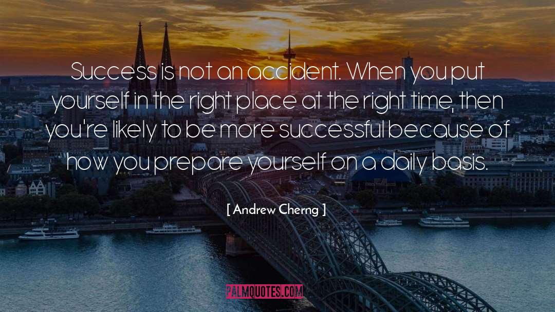 Right Place quotes by Andrew Cherng