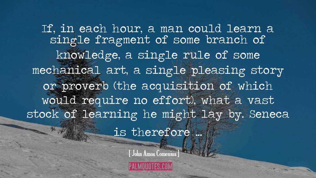 Right Single Angle quotes by John Amos Comenius