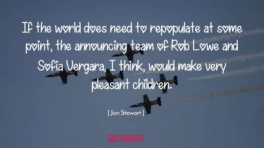 Right Team quotes by Jon Stewart
