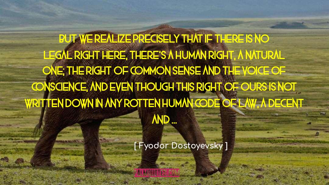 Right Thinking quotes by Fyodor Dostoyevsky