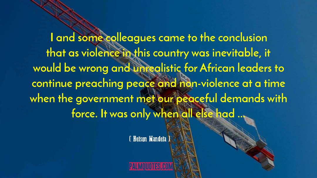 Right To Peace quotes by Nelson Mandela