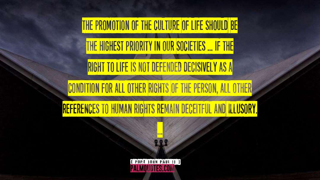 Right To Remain Silent quotes by Pope John Paul II