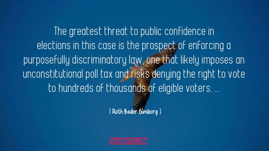 Right To Vote quotes by Ruth Bader Ginsburg