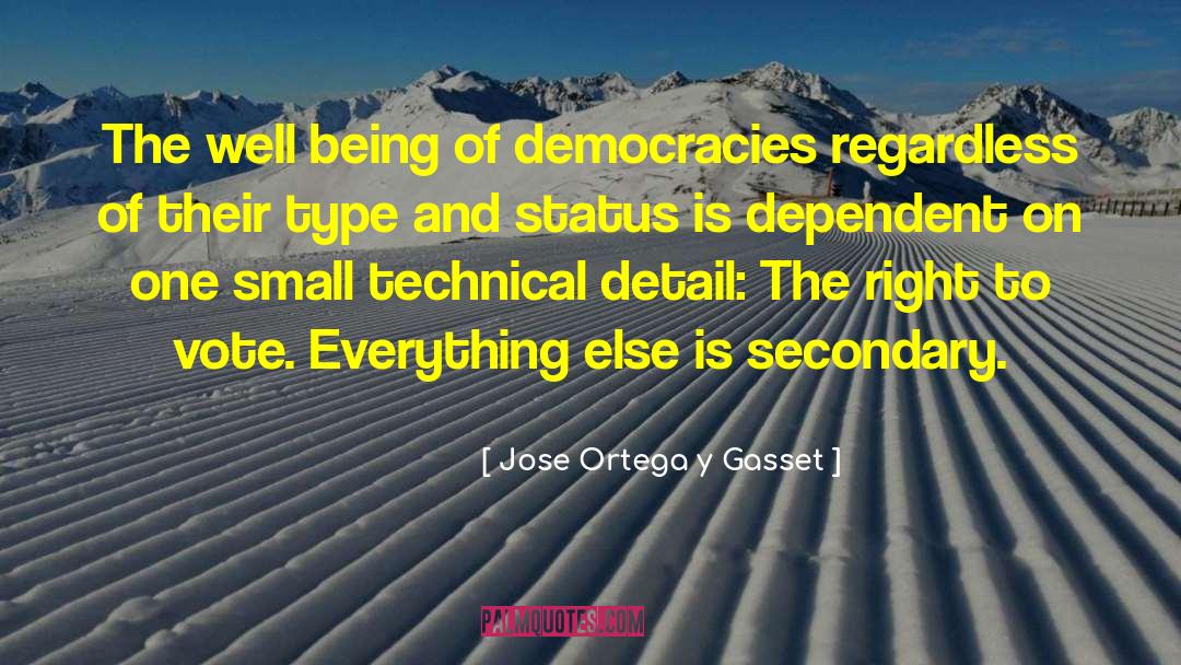 Right To Vote quotes by Jose Ortega Y Gasset