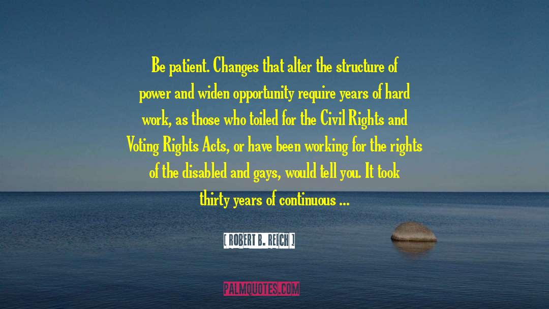Right To Vote quotes by Robert B. Reich