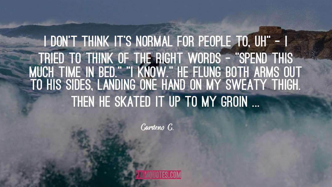 Right Words quotes by Cardeno C.