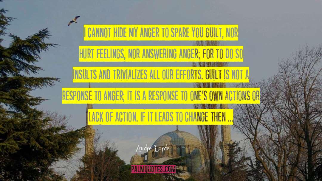 Righteous Anger quotes by Audre Lorde