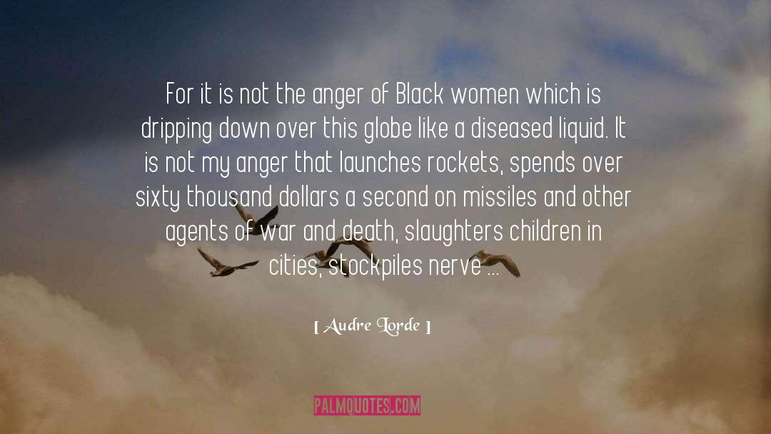 Righteous Anger quotes by Audre Lorde