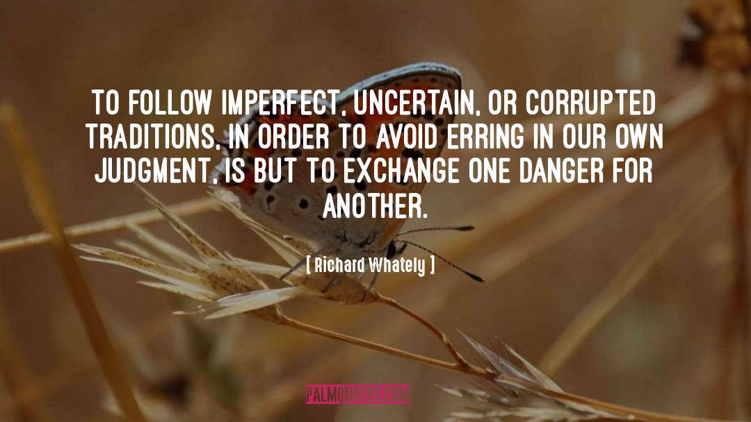 Righteous Judgment quotes by Richard Whately