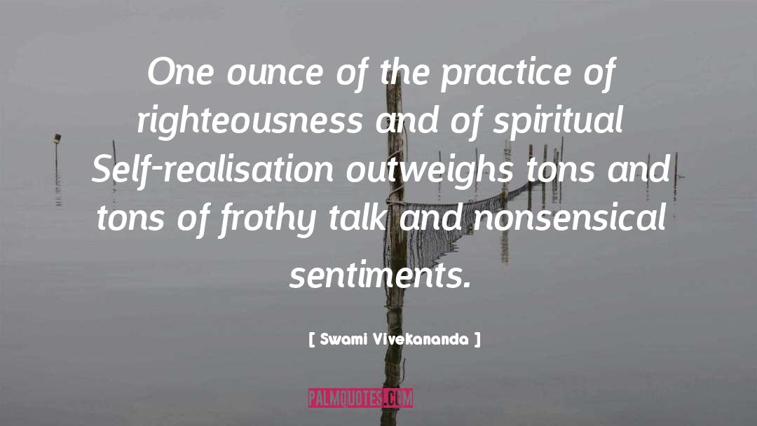 Righteousness quotes by Swami Vivekananda